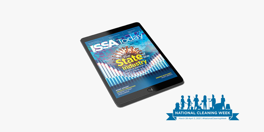 ISSAworldwide's tweet photo. Staying abreast of breaking cleaning industry news isn't easy. We've got your back during National Cleaning Week and beyond. https://t.co/r2YqWhTYxT 

#nationalcleaningweek #issa #valueofclean #commericalcleaning #cleaningindustry #cmm #cleanfax https://t.co/cLlFUtPqs4
