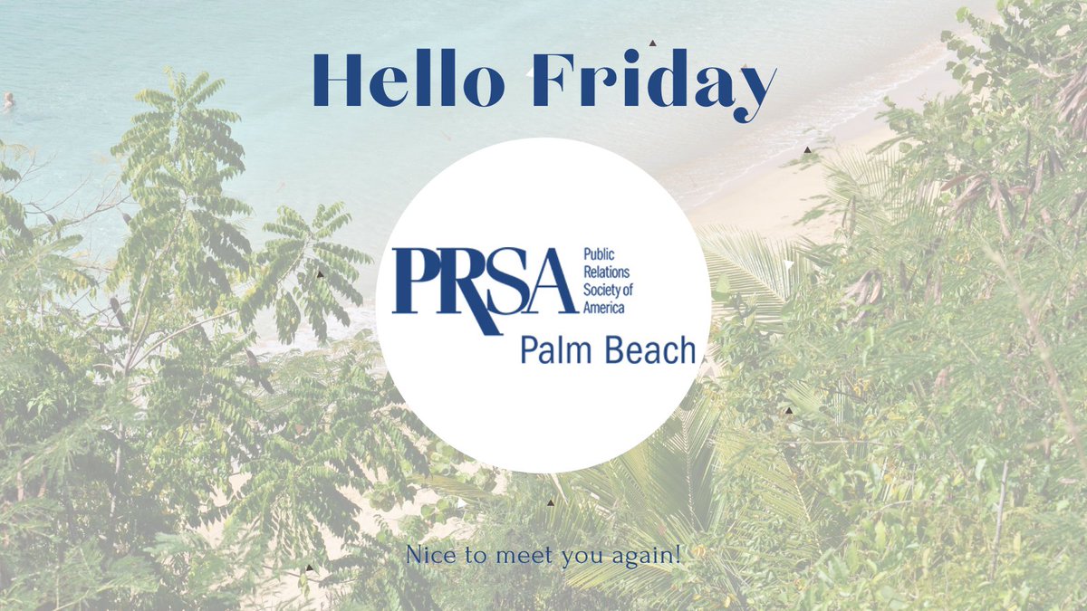 PRSAPalmBeach tweet media