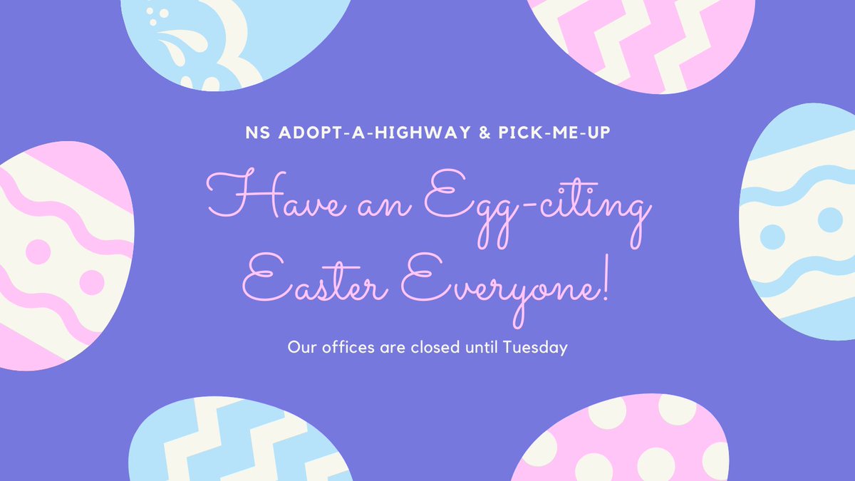 nspickmeup's tweet photo. Have a safe and sustainable break everyone. We hope you all find lots of chocolate! #LessWasteLessLitter 🐰 https://t.co/XsjP4SyVZA