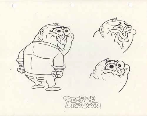 StimpyAnd's tweet photo. George Liquor drawings from Man's best friend https://t.co/37qjbMEBlR