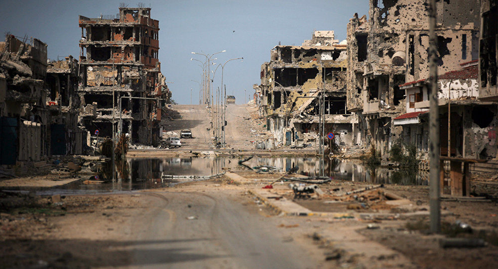 CrimesUsa's tweet photo. @VoCommunism Libya the most prosperous nation in Africa destroyed by the crimes of the AMERICAN empire. 
Now the worst hell hole on earth, 10,000 dead, ruined infrastructure, ruled by Islamic extremists, ISIS, warlords. https://t.co/6jqX787Dxi