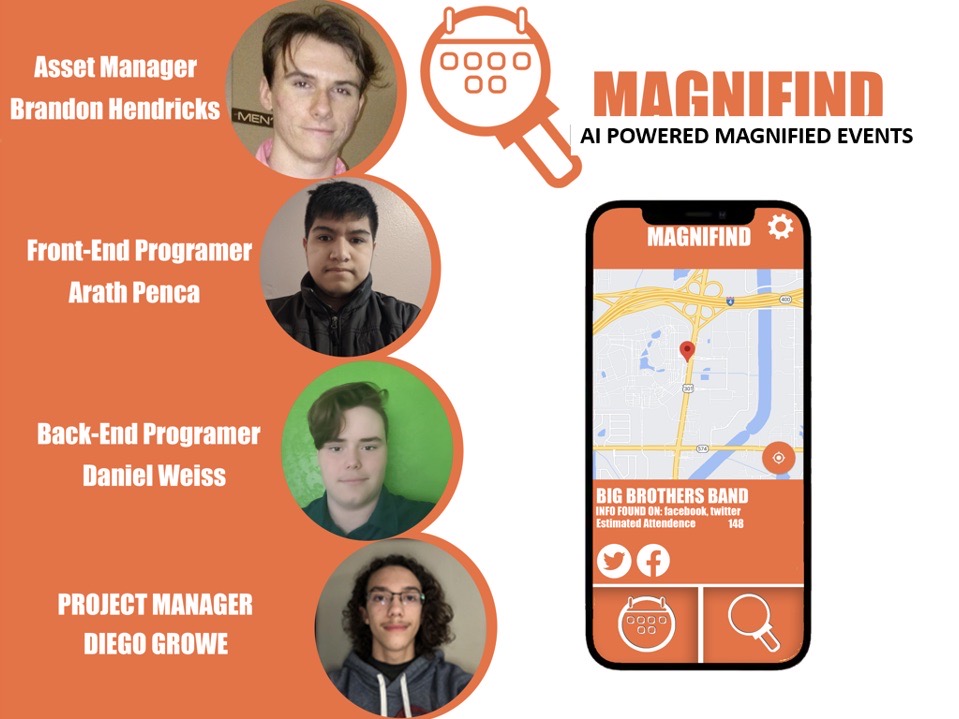 ConnectIT360's tweet photo. 2020-2021 Next Gen Tech 360 Finalist Highlight: Magnifind
Magnifind is an AI-powered mobile app that uses crowd-sourced data to provide you information and safety tips about events in your area!
#ConnectIT360 #NGT360Rocks https://t.co/g3ZHuwA4H9