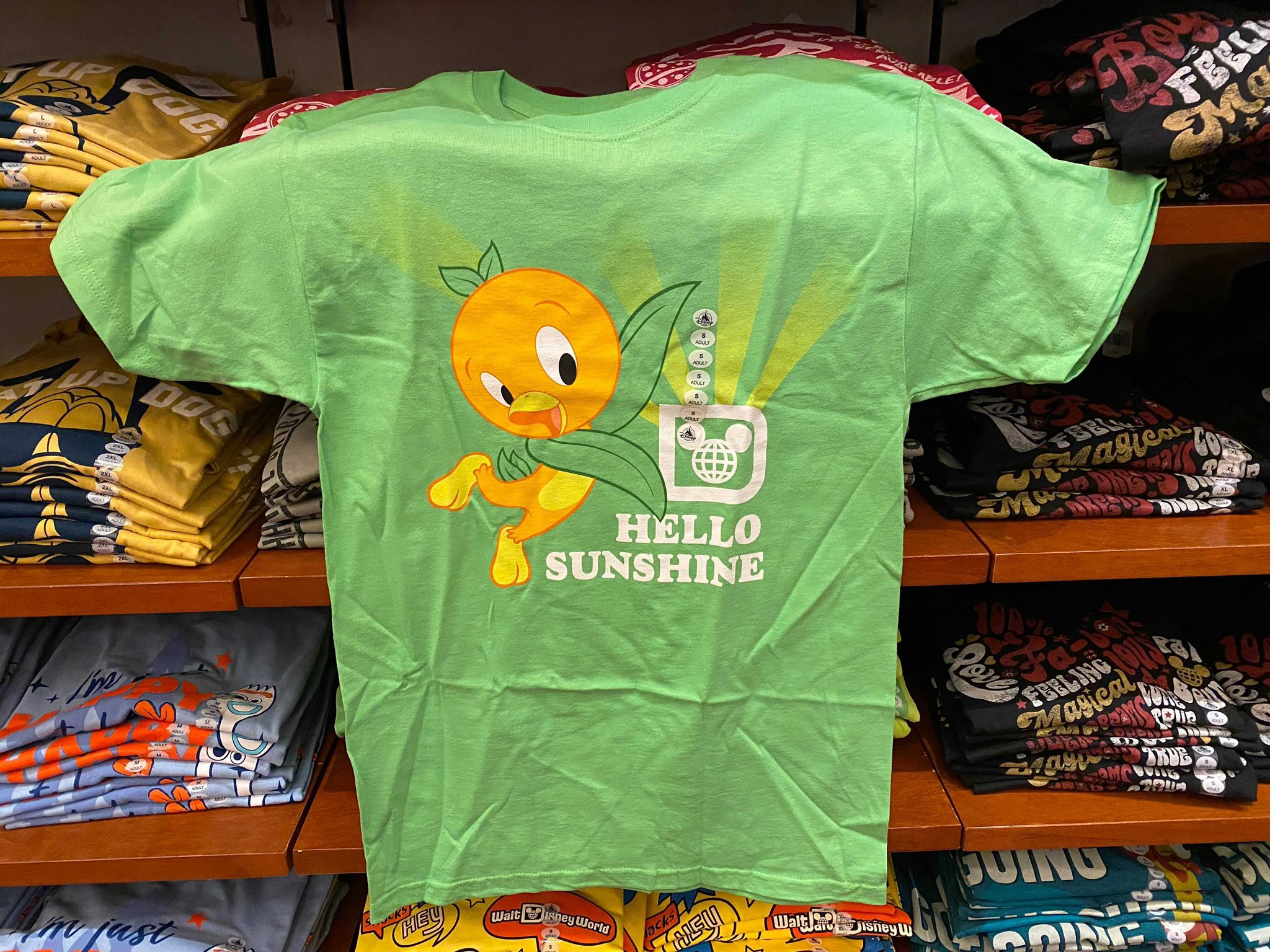 Disney orange sales bird shirt