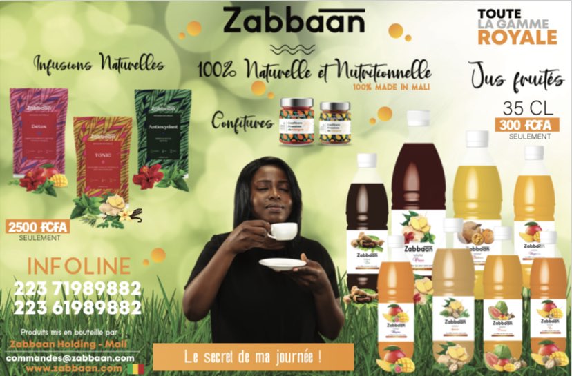 [ ma campagne du mois d’avril :  1 jour  =1 produit #Zabbaan ou une action #Zabbaan ] 

Image du jour ! 

Affiche #Zabbaan2021

Service client : 71989882 - 61989882.

#Nouveau
#Zabbaan2021