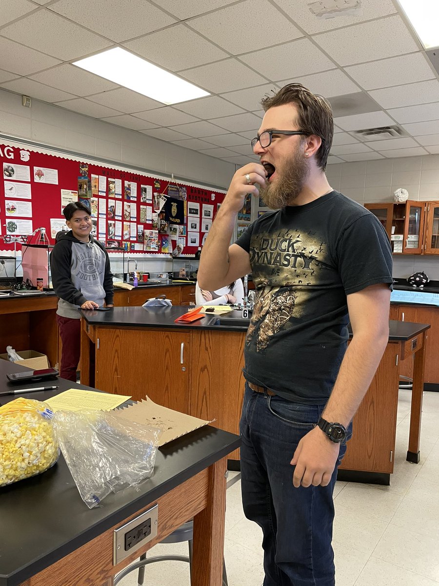 Supporting sustainable agriculture by eating cricket flour brownies! They taste great! <a href="/ForsythCHS/">Forsyth Central HS</a> <a href="/Otwell_MS/">Otwell MS</a> <a href="/fchs_alumni/">FCAA</a> <a href="/CricketFlours/">Cricket Flours</a>