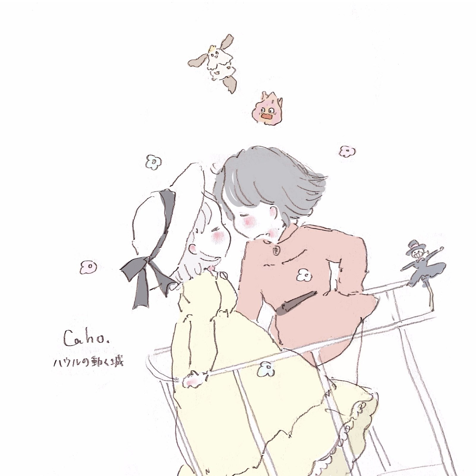 Caho 黒髪ハウルもすき ハウルの動く城 T Co 2cinfbuex0 Twitter