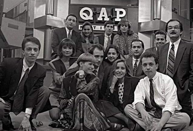sergiobarbosach's tweet photo. Tiempos de un muy buen noticiero, donde comencé mi carrera quién se acuerda de #QAP a quienes reconocen? https://t.co/iUyMzSkKWT