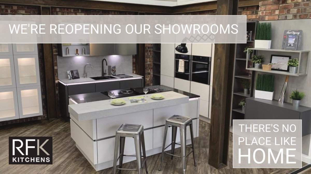 RFKkitchens's tweet photo. We’ve really missed customers but from Monday April 12th we can at last invite back into our showrooms!
Beat the rush and call or email now to book your personal showroom visit and avoid delay in choosing your stunning new RFK kitchen.
https://t.co/bwcmBDF4is
#kitchen #kitchens https://t.co/BMp12QGB9p