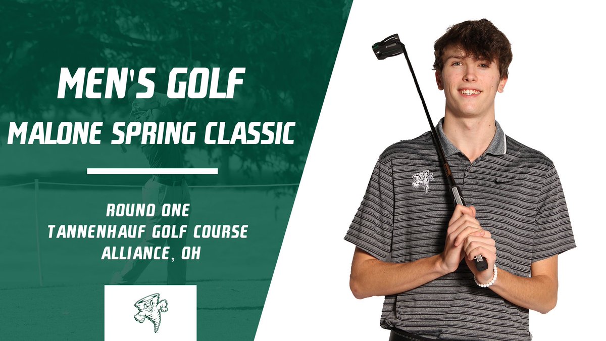 LakeErieStorm's tweet photo. .@LakeErieGolf is set for Round One at the Malone Spring Classic in Alliance. ⛳️ https://t.co/mpz9ywHvYi