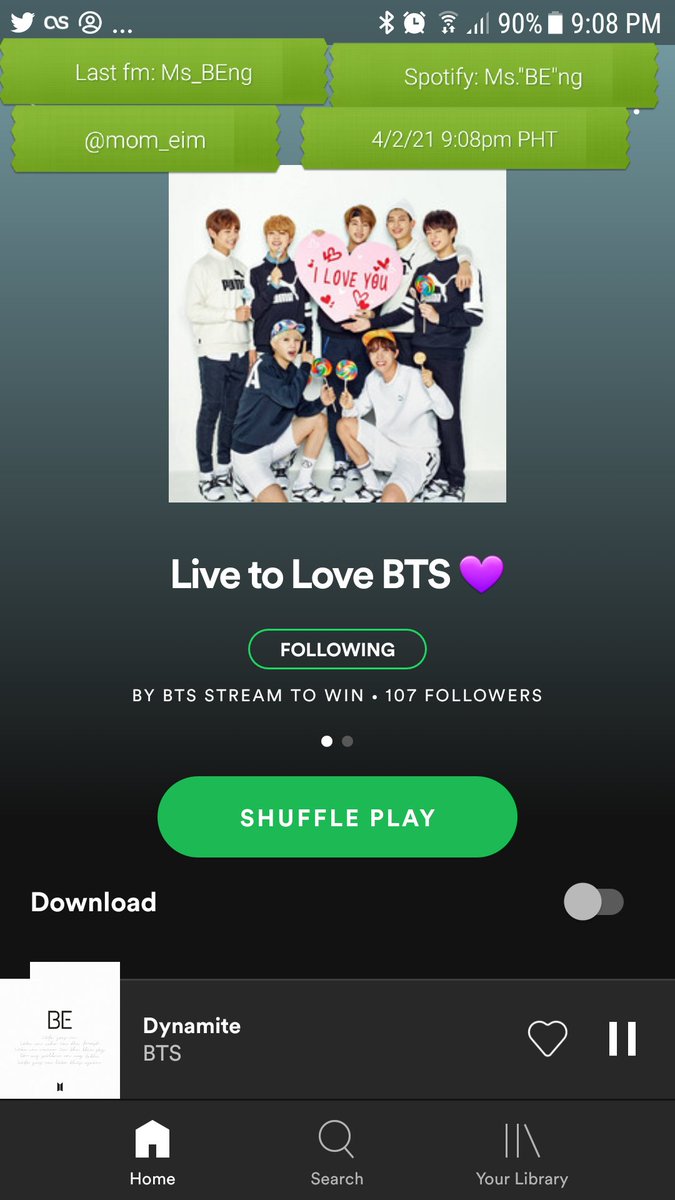 mom_eim's tweet photo. @BTSStreamToWin @BTS_twt @LYS_promise D4- Our house is full of @BTS_twt music! Spotify, and YT in all device we have with different accounts. 
We can do this ARMY!!
#StreamBEBTSTW 
@jiminieloo tagging you😊 https://t.co/3vhyrWSJzT