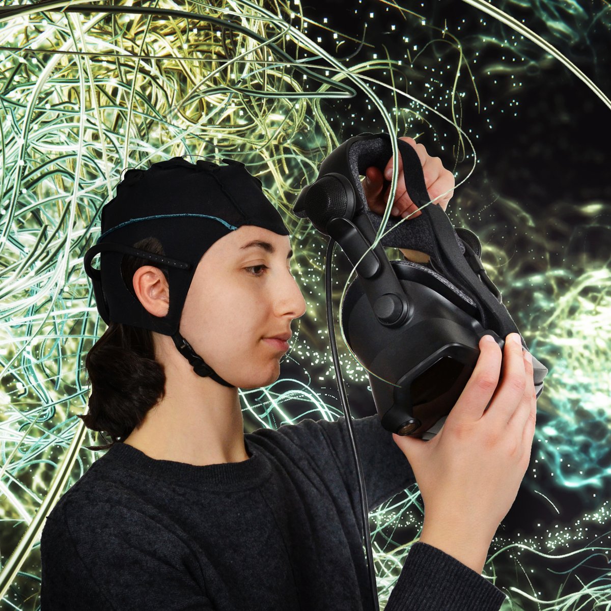 🤗😱Neuro-Traces is an artistic-technological research project and installation, focusing on a customized virtual spatial design based on individuals' sensations of well-being and combines both: #BCI (Brain Computer Interface) and #VR.😍🤗

💡More info: mitzutaimatsu.com/neuro-traces