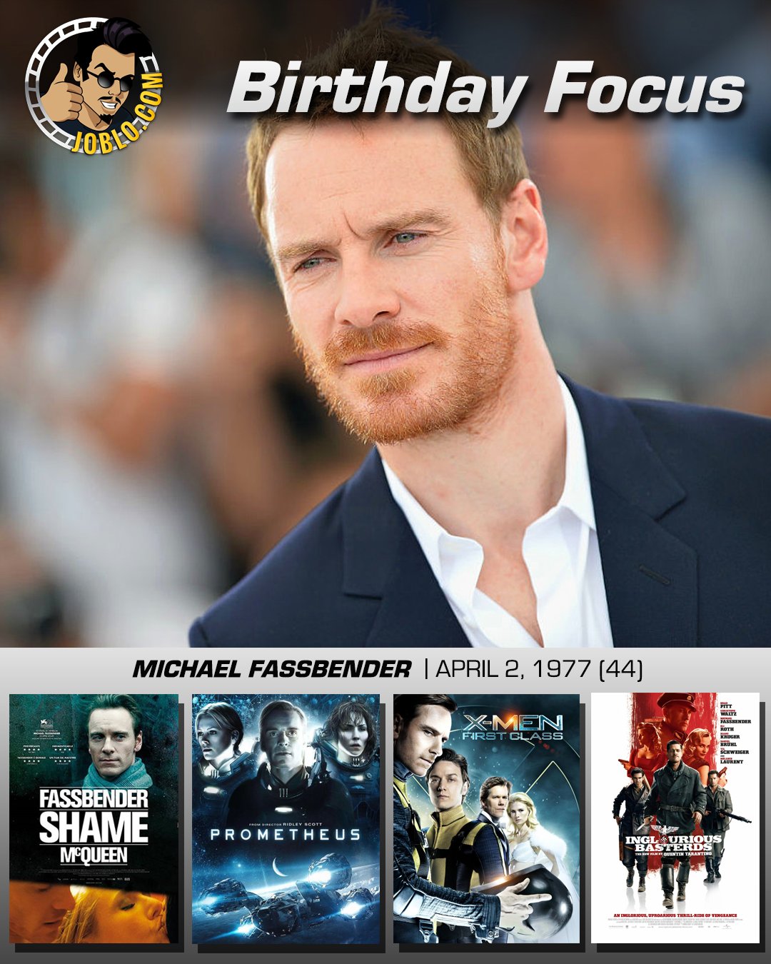 Wishing a very happy 44th birthday to Michael Fassbender! 