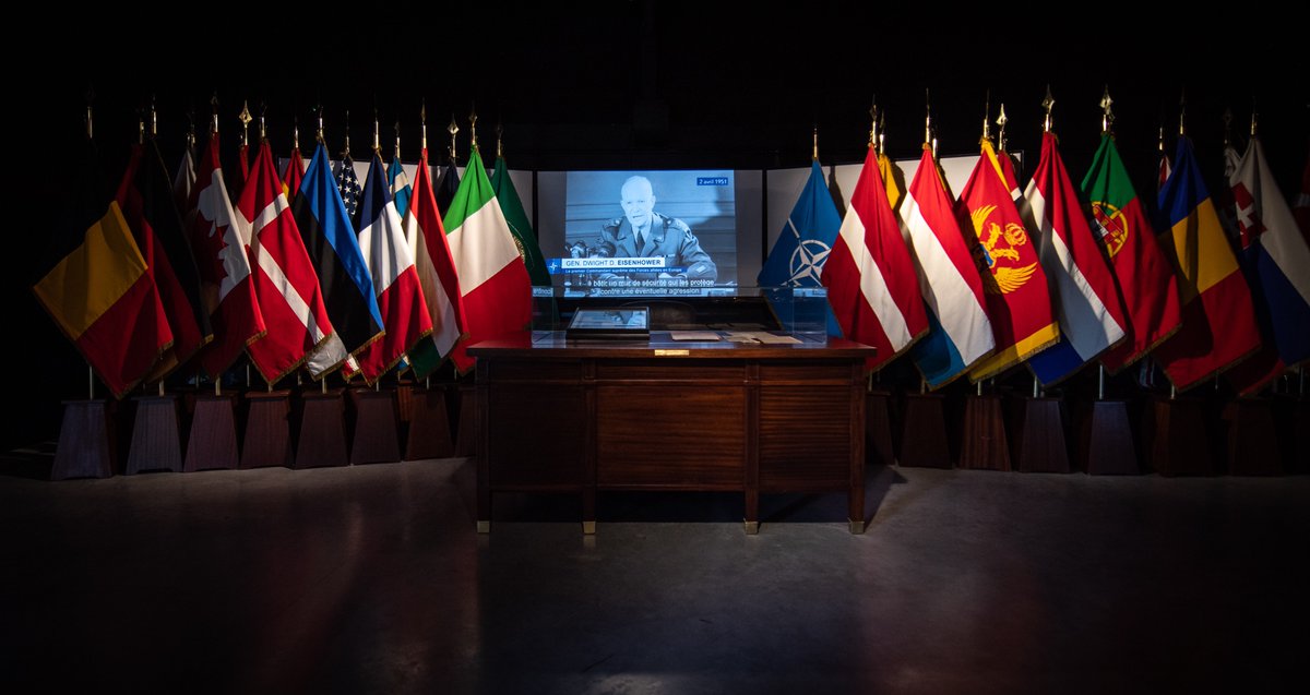 SHAPE_NATO's tweet photo. The Mons Memorial Museum is hosting a special SHAPE exhibit in honour of our 70th Anniversary!
The #SHAPE70 exhibit opened 2 April and will be on display through 24 October. If you can make it we 10/10 recommend.
More information & book your visit here https://t.co/VNnZTnskxA https://t.co/lAJmv21412
