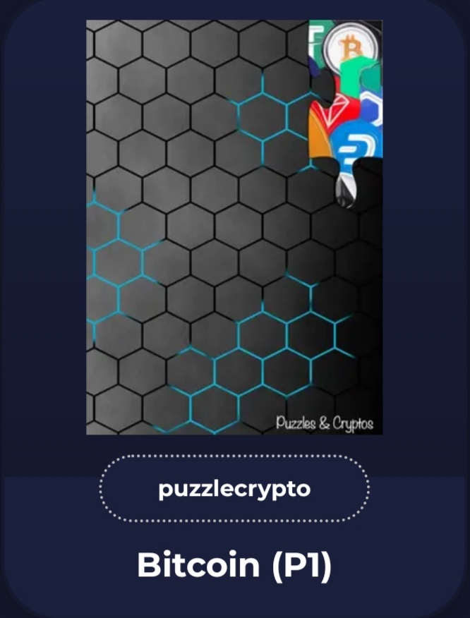 PuzzlesCryptos's tweet photo. 🧩🧩Right now you should have the first 6 pieces of your puzzle. Lets collect one more piece...

Join us at our telegram channel.
https://t.co/oNTQjFYwNp

#NFT #cryptoart  #nftcollector #NFTcomunity https://t.co/sbwJcgtxMp