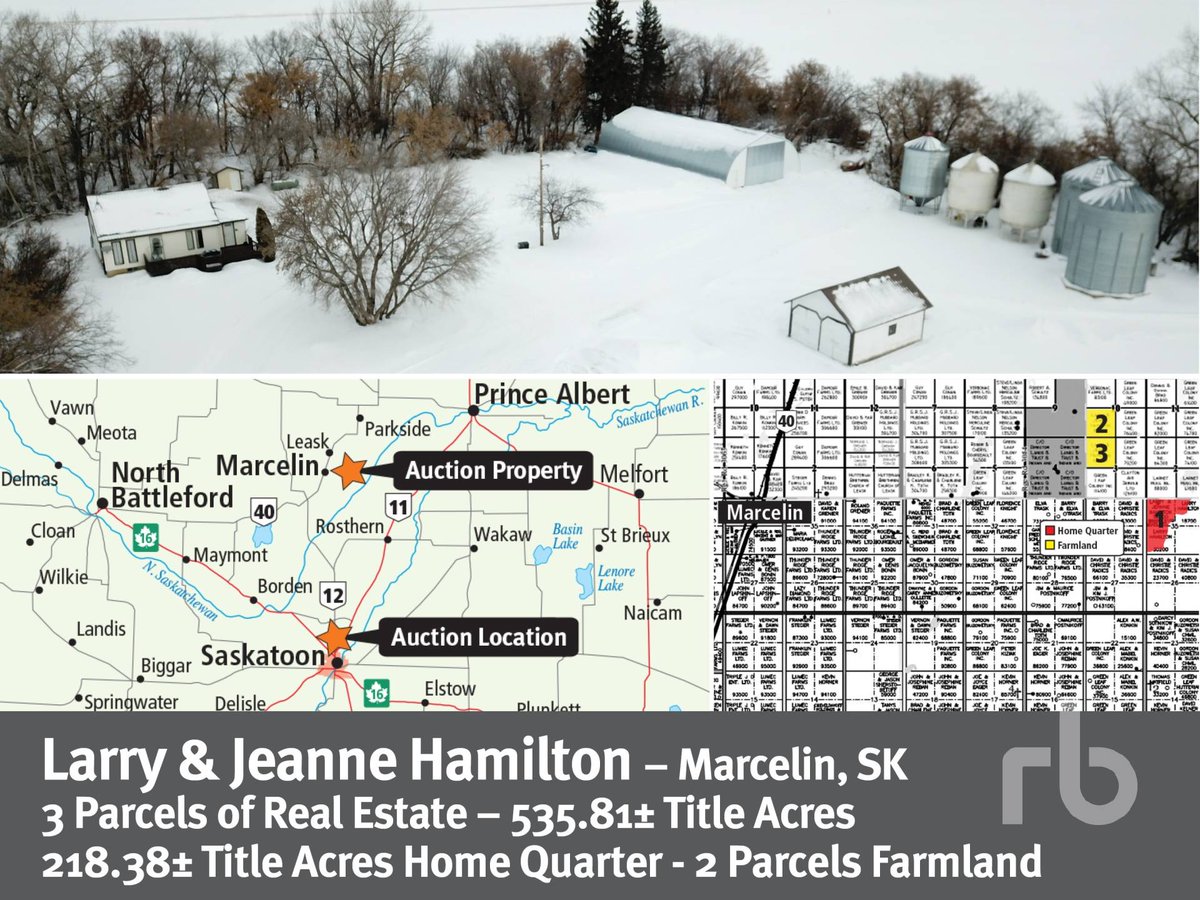 Kramer_RBA's tweet photo. Don't miss these excellent opportunities to bid on Saskatchewan farmland near Shellbrook and Marcelin. Online Bidding on now. https://t.co/rMyIU3MzEZ https://t.co/RiDEVZe84L