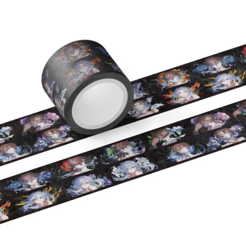 【個展グッズ】
00:00:00:00 マスキングテープ

30mm×5m巻
¥1,000 