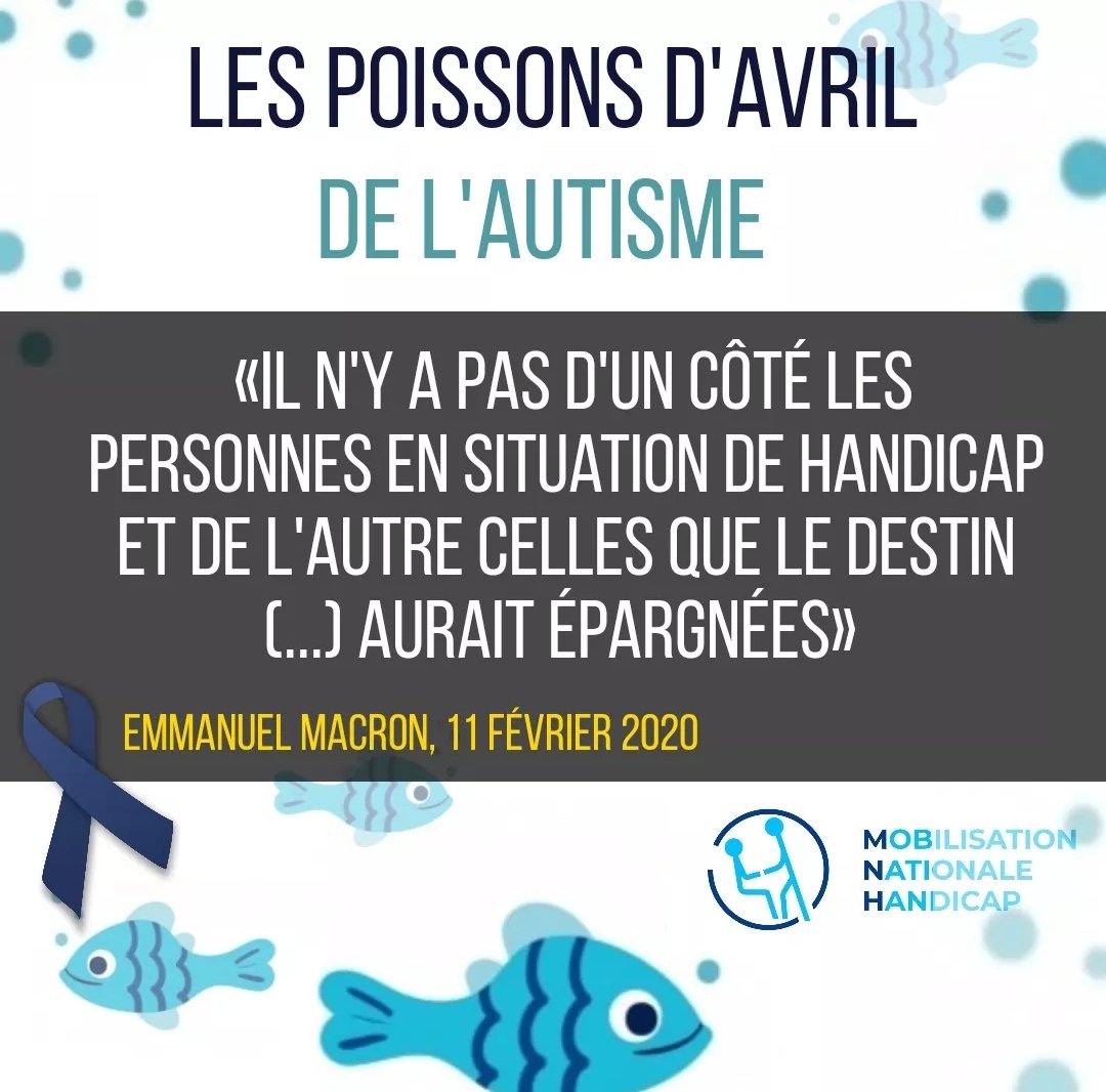 On continue ! Poisson d avril ‼️🐟 (catégorie politique)
#TousEnBleu #autisme #JourneeMondialeDeLautisme #LesPoissonsDavrilDeLautisme #undroitcenestpasunefaveur #2avril