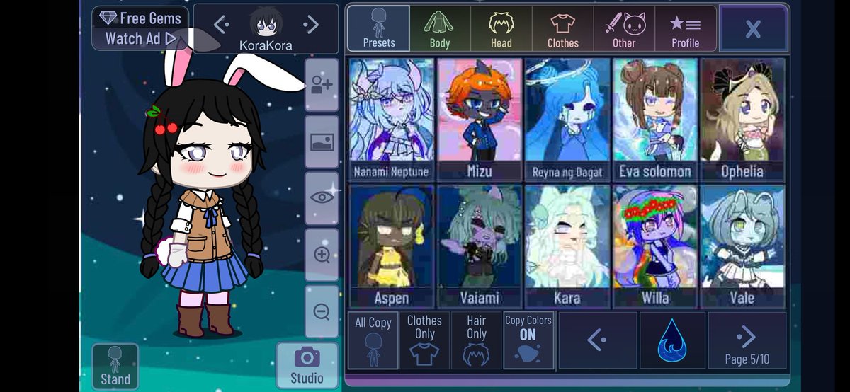 ReginaWatterson's tweet photo. " What is your biggest fear? " clicking on a preset by accident and lose my character ( yes it happened twice ) #Gachaclub #Gachalife #Fear https://t.co/NGBpCjutGM
