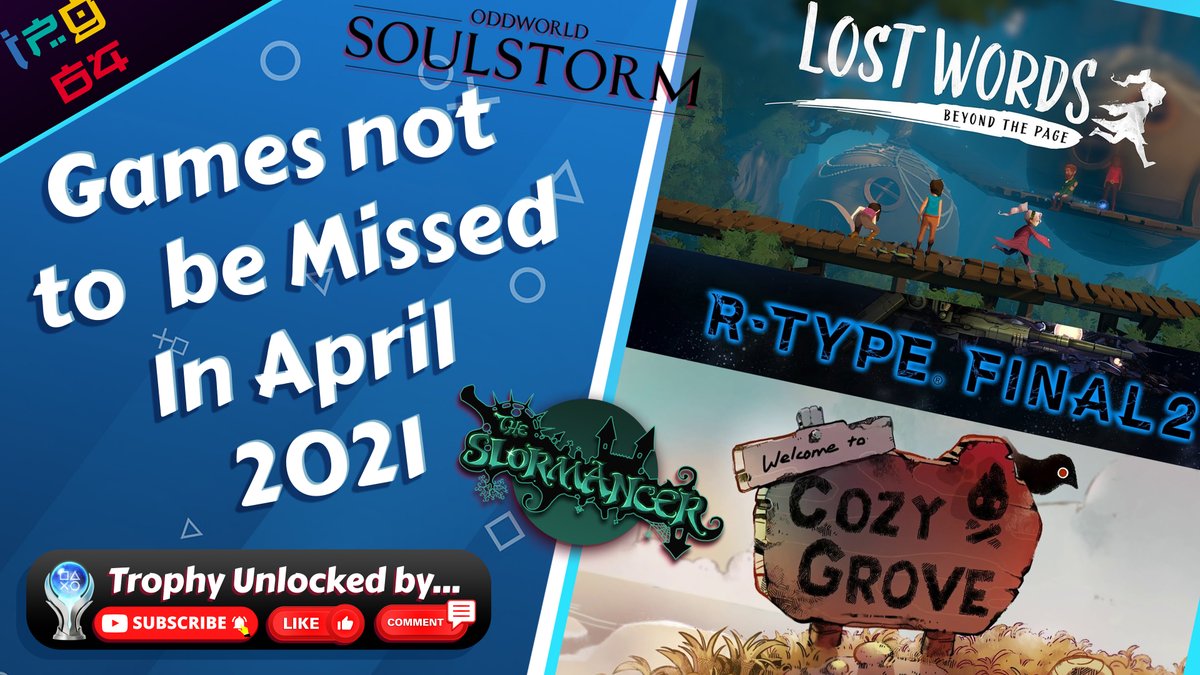 iplaygames_64's tweet photo. New video up for April games, some very cool stuff thing month
Here: https://t.co/8KjKBW76Oc
All RT/Shares/comments/Likes are very appreciated - thanks iPG64
#indiegames #indiegame #indeidev #PS5 #XboxSeriesX #Xbox #NintendoSwitch #PlayStation5 #PS4 https://t.co/uyrBU6pp0Y