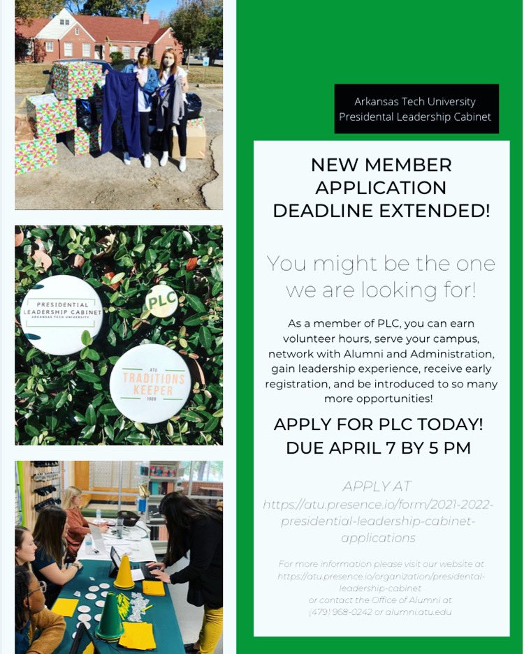 ATUPLC's tweet photo. Want to be more involved and get service hours? APPLY to PLC! Great opportunity for networking! https://t.co/pEoWY6UoPT
