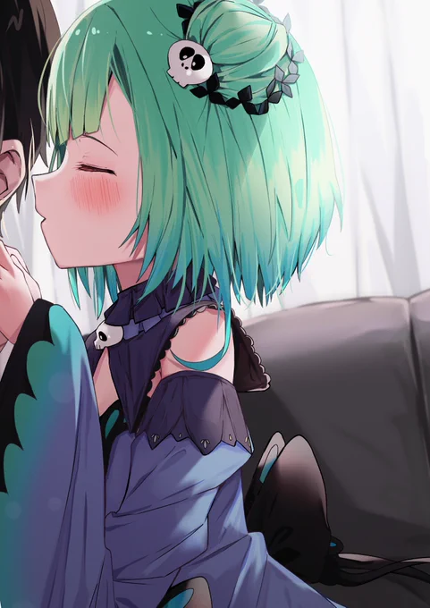 ドキドキ...
#絵クロマンサー 