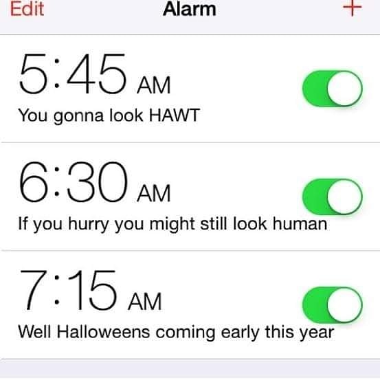 SocialMsd's tweet image. For my mutiple alarm setters, what do you name your alarms?
#WakeUpWakeUpWakeUp#Start
#StartthedayGetGoing#AR