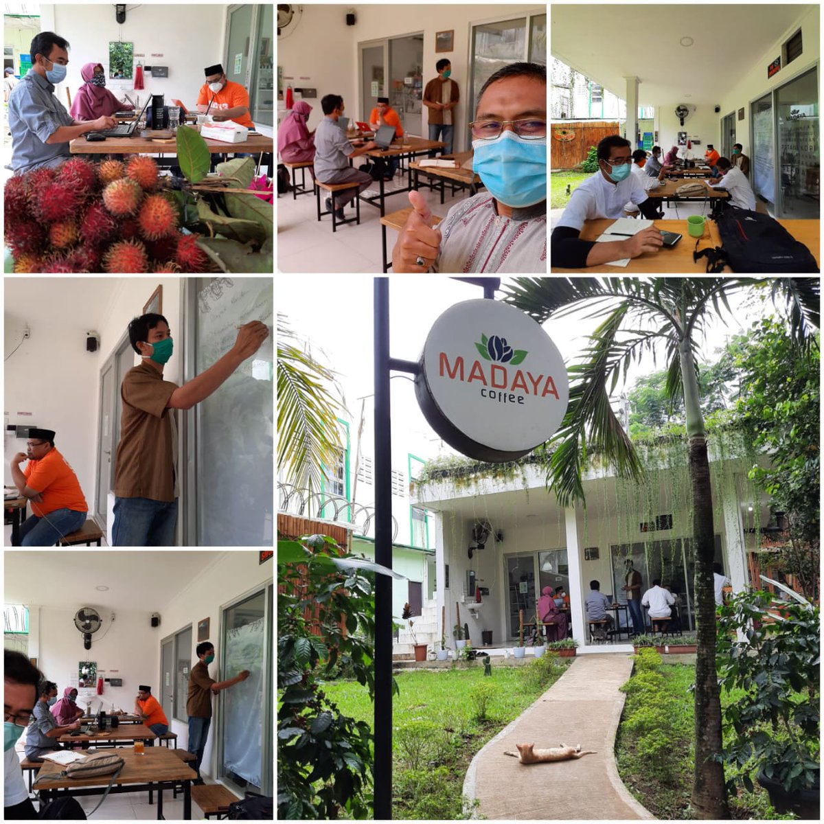 MadayaCoffee's tweet photo. Sobat, kafe madaya cocok banget u. tempat meeting. Ditunggu kunjungannya di zonamadina parung bogor.  Bisa juga pesan tempat.
https://t.co/FXycEofs09  @dompetdhuafaorg @zaidinsidik @salmanbelajar @infobogor @zonamadinaDD @AyoMandiri @fatchuri @axdwin @Promo4UMKM @IBNUHUSEINATS https://t.co/UcWzk1SWqx