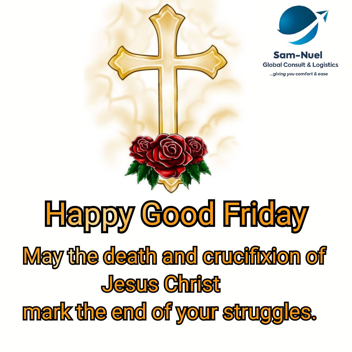 samnuelconsult's tweet photo. The final words of Jesus on the cross were "It is finished". May these words be a stop sign to every battle of your life. May they put an end to all your troubles. Amen🙏

#goodfriday 
#cruxifixionofchrist 
#deathofchrist
#atonementofsins 
#madeinchrist
#samnuel_globalconsult https://t.co/djr5JfwrMM