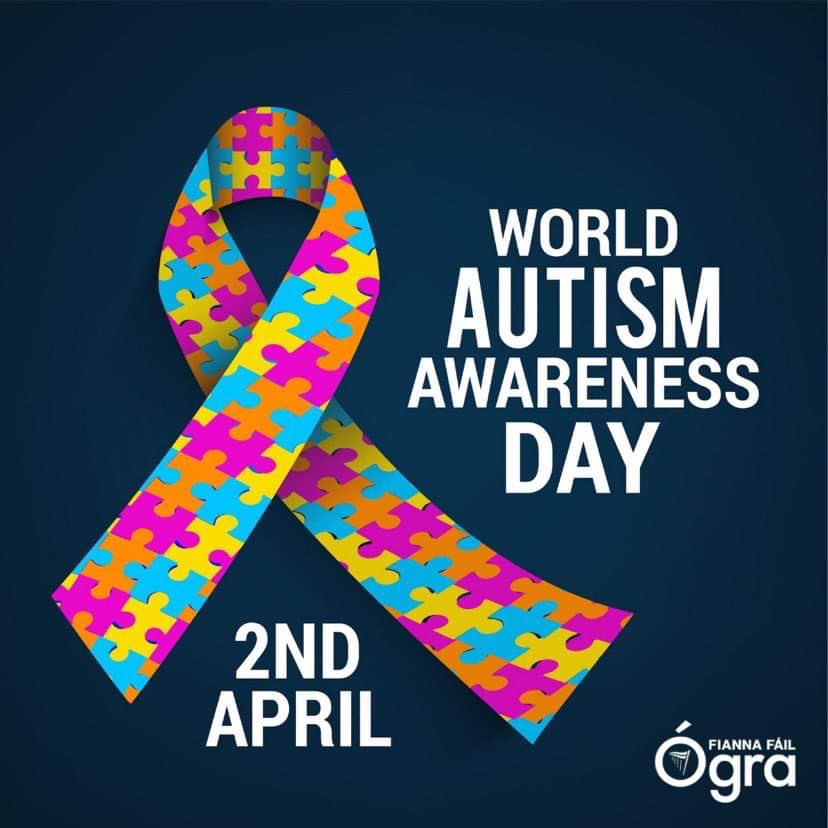 OgraFiannaFail's tweet photo. This World Autism Awareness Day we are asking that you help break down the barriers faced by people with Autism in our community! 

#WorldAutismAwarenessDay https://t.co/en9Yrdpasm