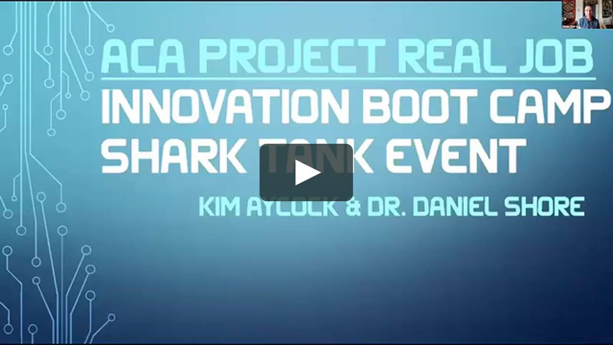 acaillinois's tweet photo. Have you had a chance to check out ACA's Project Real Job’s Shark Tank: Innovative Ideas Around Staff Motivation? https://t.co/BDbf1e5xrV