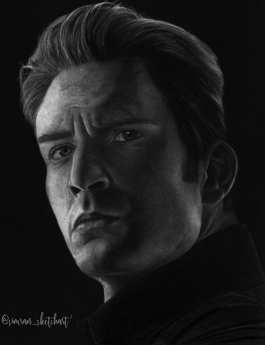 simran4023's tweet photo. "AVENGERS!........ASSEMBLE!!!"~ Chris Evans as Captain America🛡️
Also Happy Birthday @chrisevans 🥳
Charcoal and Graphite on paper.
.
.
.
#marvel  #captainamerica #avengersassemble #endgame #art  #sketch #drawing #avengers #arts_help #charcoaldrawing #graphite #pencildrawing https://t.co/x5HjmUbUvH