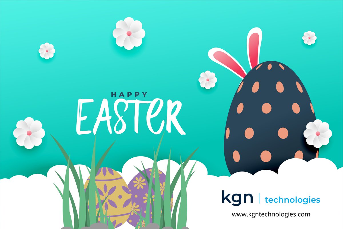 Wishing you a blessed and memorable Easter. May you celebrate this day with your loved ones over feasts and laughter.

#kgntechnologies #Easter2021  #HappyHolidays  #EasterSunday  #HappyEaster
