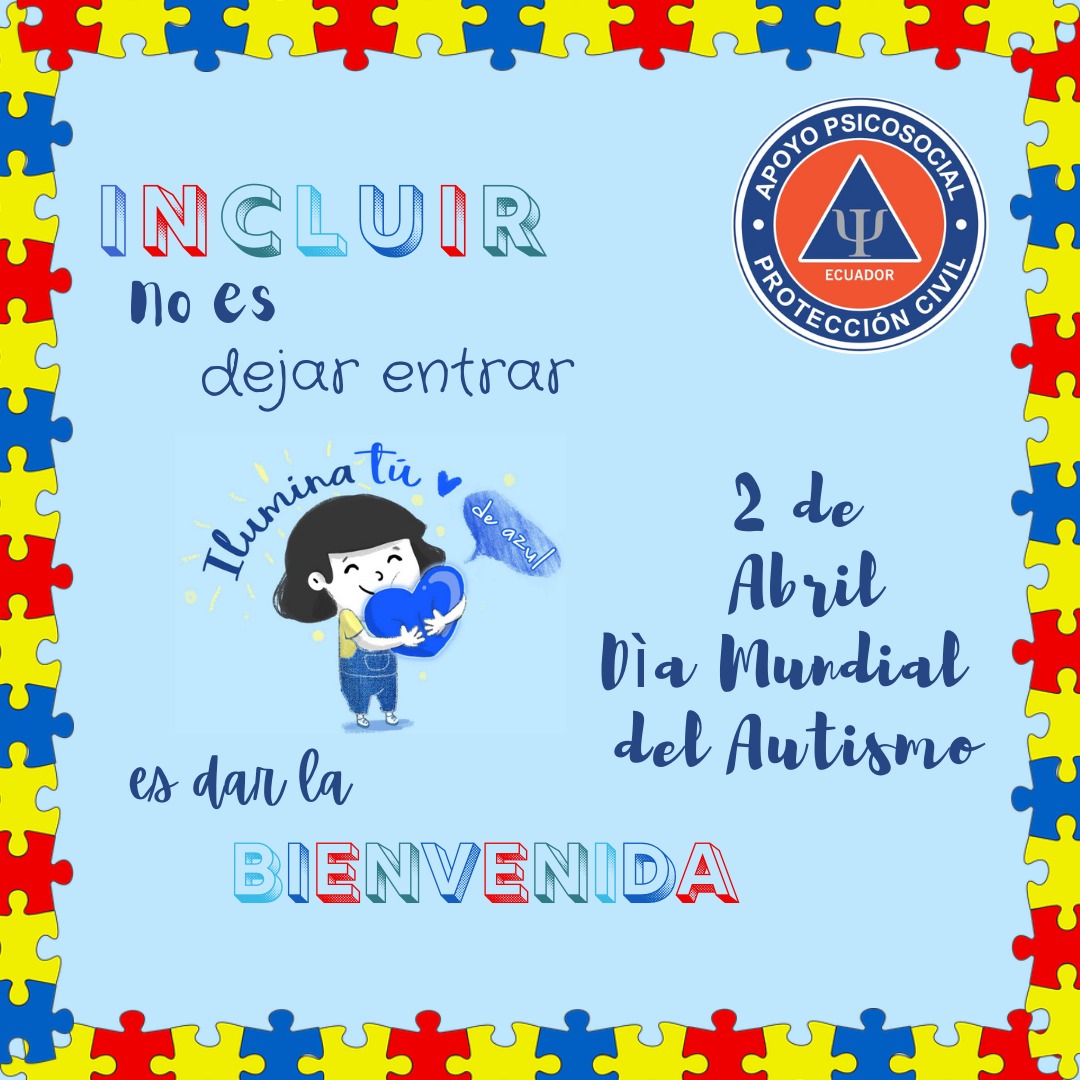 CivilEcuador's tweet photo. Un aporte de la Brigada  Apoyo Psicosocial Voluntariado Protección Civil SNGRE.  #proteccióncivilecuador #SoyVoluntario https://t.co/cF2NG1XIvC