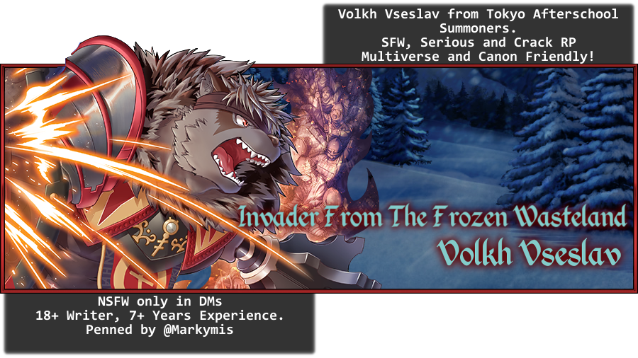 VolkhVseslav's tweet photo. ▽Open DMs

 ▽ Writer is 18+

 ▽Homosexual Muse

 ▽ Follows Housamo Lore and Universe

 ▽Matches length of RP threads.

DON'T REPLY TO PINNED TWEET.

#TASRP □ #MVRP □ #TASSRP □ #HOUSAMORP https://t.co/uGlxr0tyT6