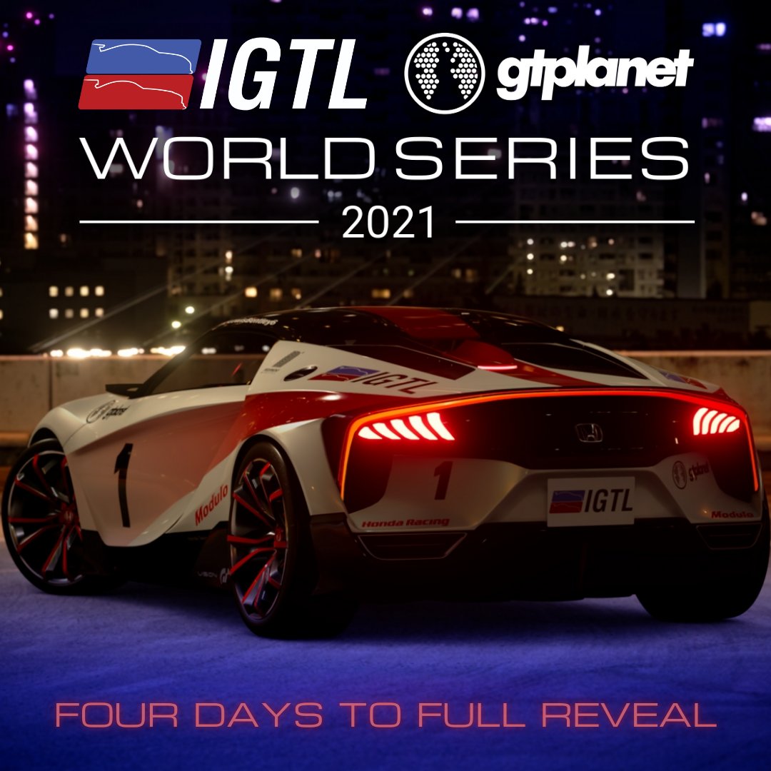 IGTLeague's tweet photo. 2021 IGTL World Series announcement!

➡️Prized Esports competition on GT Sport
➡️Open entry for ALL A+ DR players
➡️No limit on number of entries

We're partnering with @GTPlanetNews to bring our live broadcasts to YouTube, whilst also remaining on Twitch!
Stay tuned for more👀 https://t.co/T8nQVKQN7S