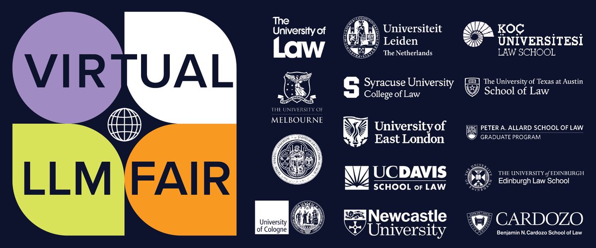 Join the UC Davis School of Law and 12 other renowned law schools in the 2021 Global Law Consortium Virtual LL.M. Fair on April 9 at 5am PST. Discover leading law schools from around the world to find your perfect course. Register today!
ow.ly/ZxWu50EcM7z