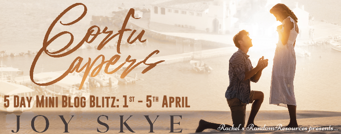 Jolliffe03's tweet photo. Corfu Capers Joy Skye @JoySkye4 #Extract
https://t.co/9sri7R6CmM Five people, three secrets, one planned proposal. What could possibly go wrong?
https://t.co/aDc4NOuV1Q #CorfuCapers #Corfu #GreekIslands @rararesources #Easter #SaturdayMorning #SaturdayMotivation https://t.co/egJZc4vbms