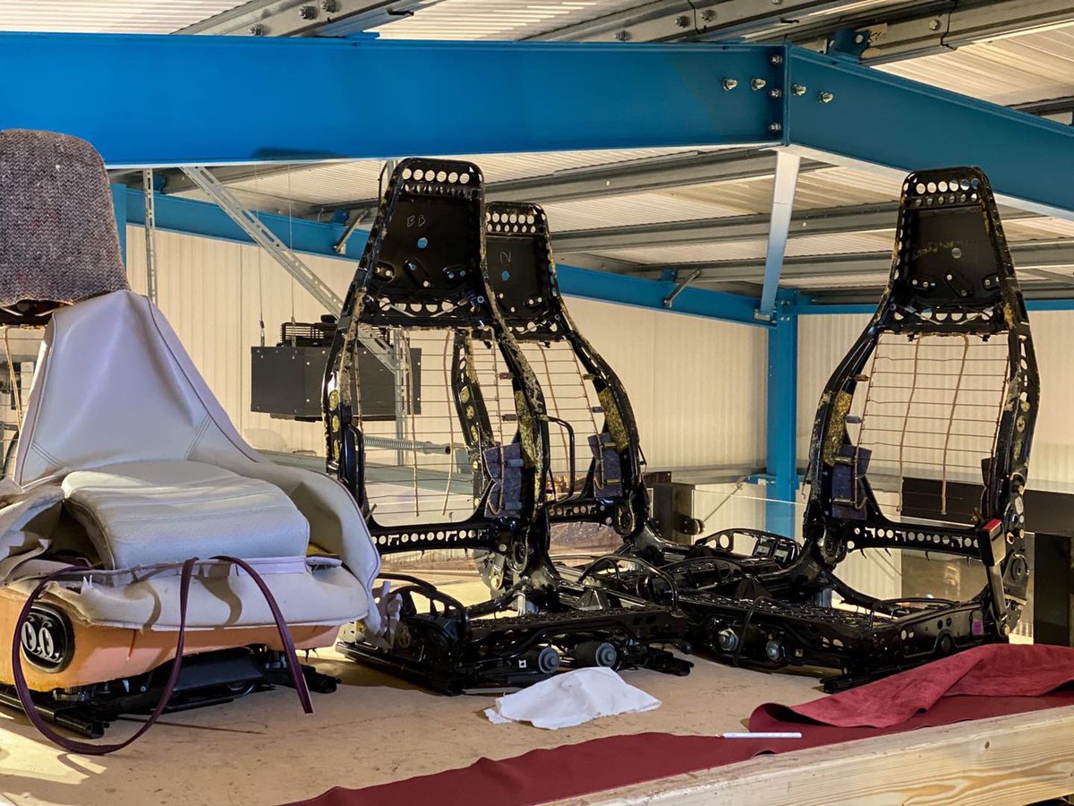 Sewing machines poised, as our trimming department begins 3 x 964 interiors.

Offering the ultimate in luxury automotive trimming, it’s time to create your perfect surroundings 🔥

☎️ 07784020218 / 07525784347
📧 info@gemcleandetailing.co.uk
🖥 gemcleandetailing.com
