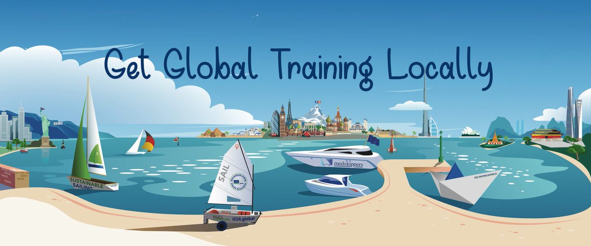 ISSAssociation's tweet photo. MEDSkipper Project Meeting in Mallorca.

The objective of the project is to harmonize training standards for professional skippers in the region of the Mediterrean Sea. 

#internationalsailingschoolassociation #sailingschools  #mediterraneansea #mallorca #medskipperproject https://t.co/Y5lnKBhhrW