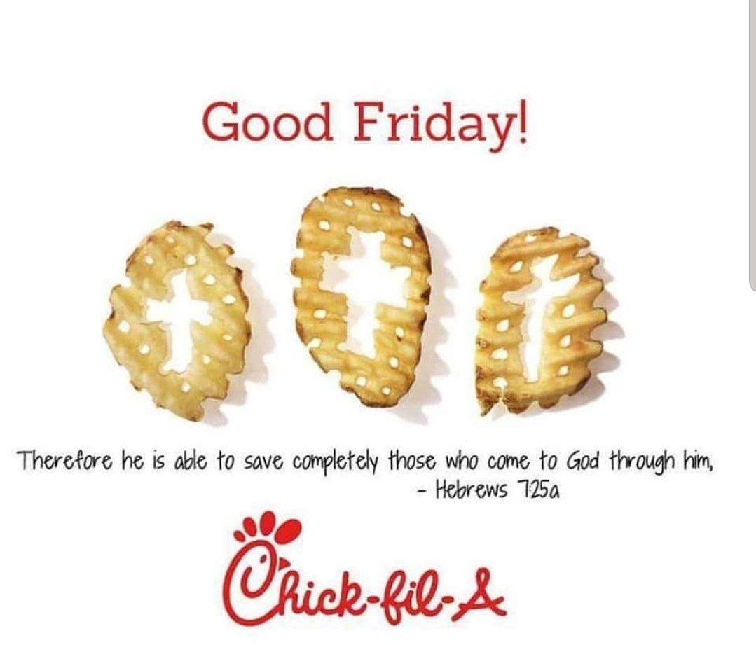 ChickfilaExpCU's tweet image. We are open normal hours today and Saturday! Closed on Easter Sunday, as always!