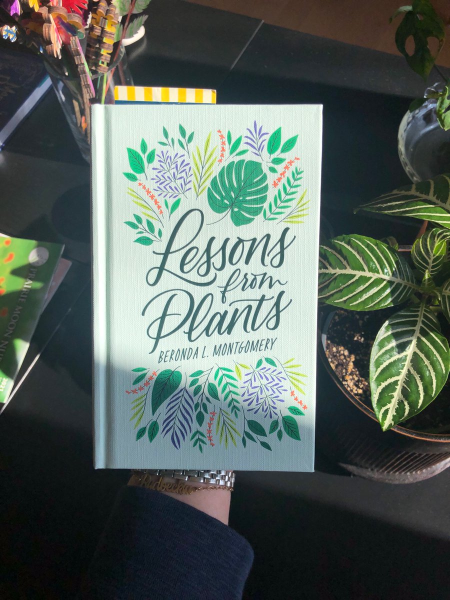 It’s HERE!!! Spending the day reading and learning from Dr <a href="/BerondaM/">Beronda L. Montgomery--@BerondaM at BSky</a>🌿🌾🌸🌻🌳 
I am SO EXCITED!! 
#LessonsFromPlants