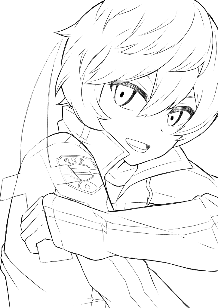 ワールドトリガー #空閑遊真 #アイビスペイント #オリジナルイラスト
