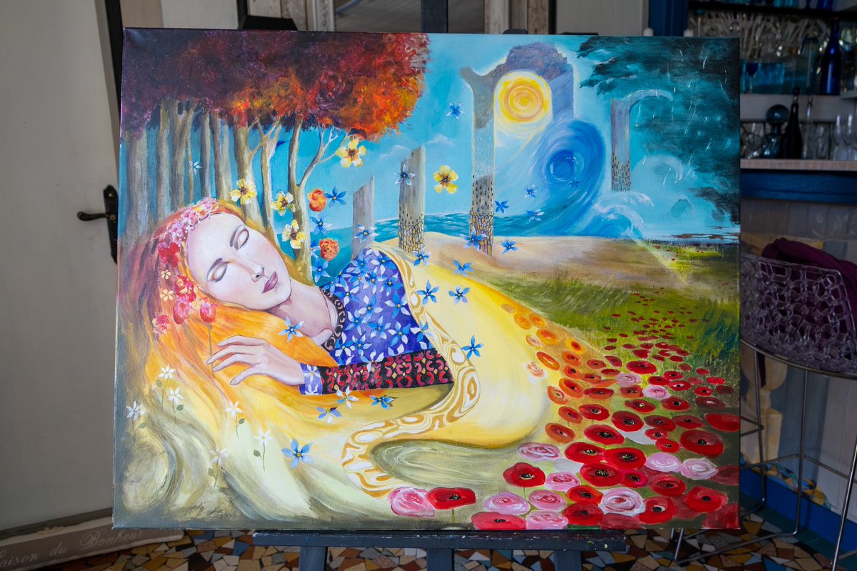 the original painting #nft #nftcollector  #cryptoart #rarible #opensea