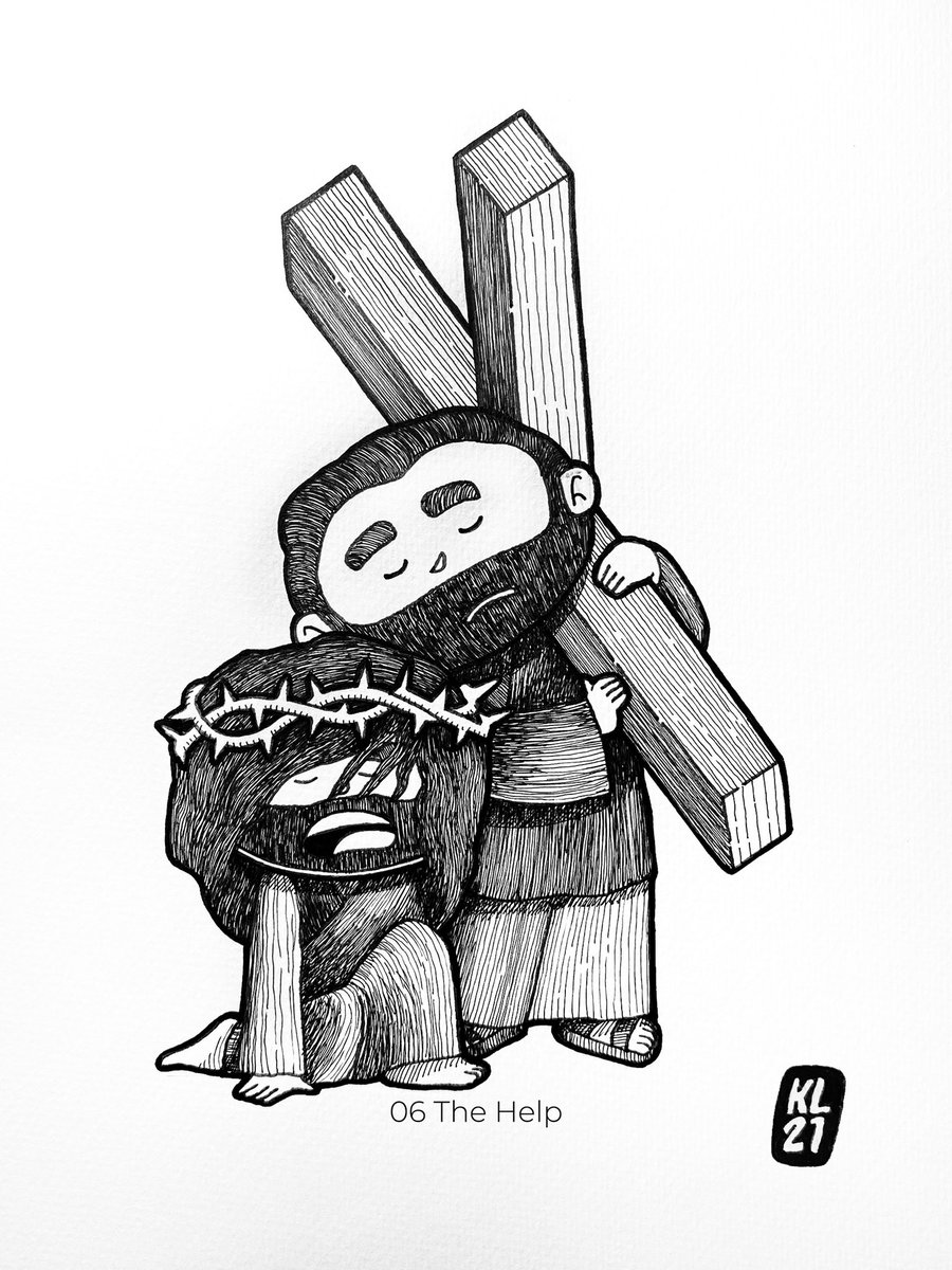 kenrey267's tweet photo. > "The Help" #doodle #doodleph #artph #designspiration #penandink #maartsy #kellyliwanagart #oneaday #goodvibes #oneartworkaday #lentenseason2021 #lent #Lent2021 https://t.co/B5bLOqEwSF