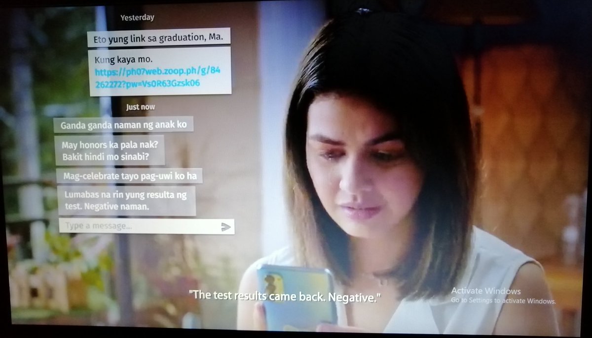dailyjayvz's tweet photo. Idk pero ito yung pinaka mabigat na scene for me. Ang galeng lang ni @janinegutierrez nagtatalo yung saya at lungkot. #DitoAtDoon https://t.co/XYI6yVXhGv
