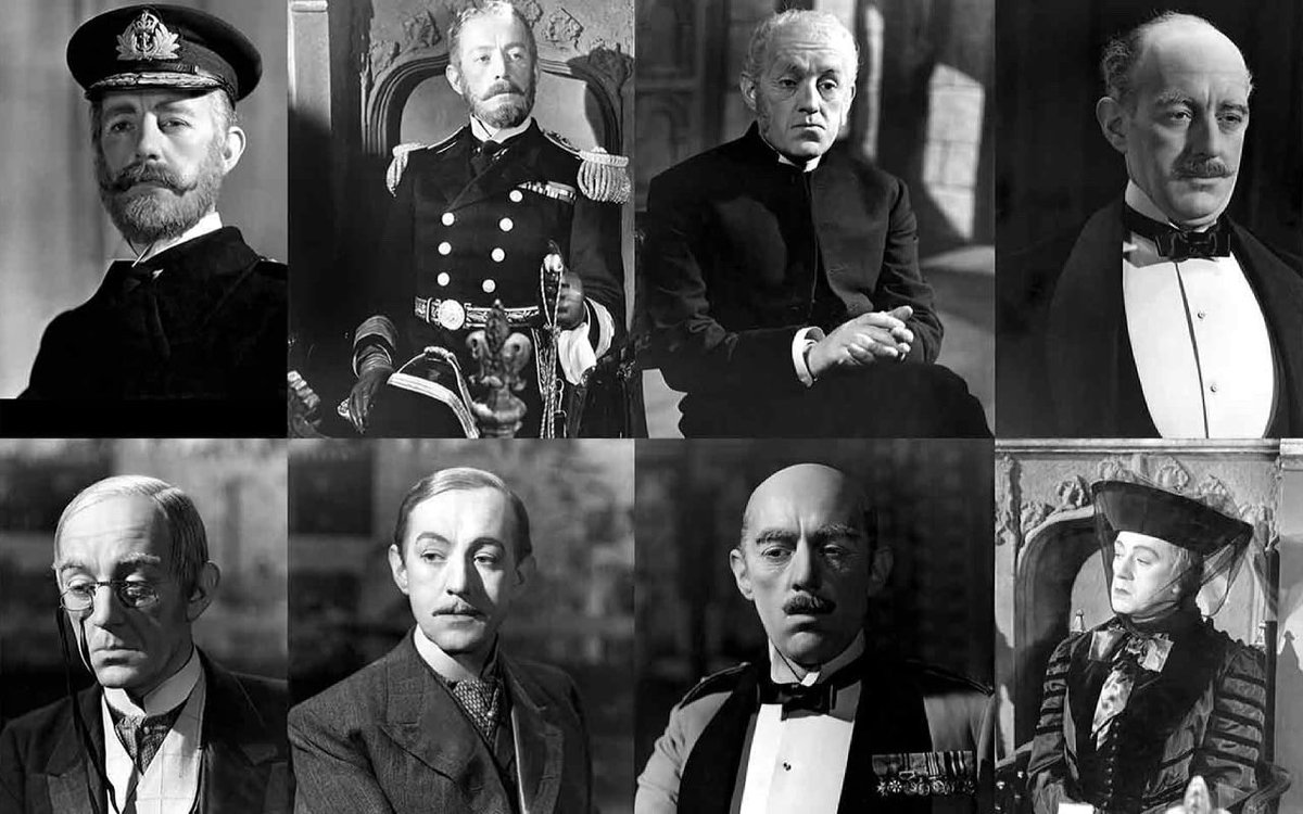 SundShortsFilm's tweet photo. Remembering the many faces of Alec Guinness, born this day in 1914. #GenuineClass https://t.co/REKiRByAzH