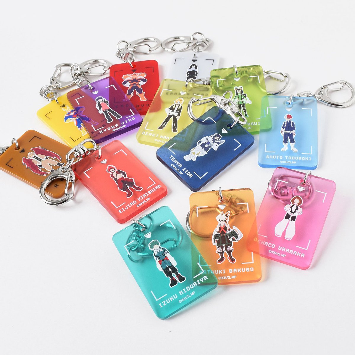 僕のヒーローアカデミア ヒロアカ ヒーロープラザ 神戸ロフト会場 商品紹介 Tdカラーアクリルキーホルダー 全13種 税込660円 アイコンイラストがプリントされた キーホルダー 各キャラクターのイメージカラーが特徴的なアイテム 神戸 僕のヒーローアカデミア ヒロアカ ヒーロープラザ 神戸ロフト会場 商品紹介 Tdカラーアクリルキーホルダー 全13種 税込660円 アイコンイラストがプリントされた キーホルダー 各キャラクターのイメージカラーが特徴的なアイテム 神戸