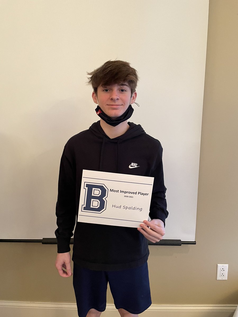 BtownBlades's tweet photo. Blades Most Improved to Hud Spalding! Looking forward to seeing him back on the ice next season! https://t.co/9sZgdWgVCh