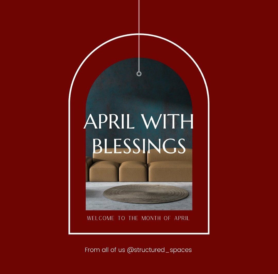 struct_spaces's tweet image. Happy New Month!