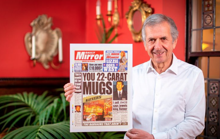 'Mr Crap' Gerald Ratner battles back after losing everything to be millionaire